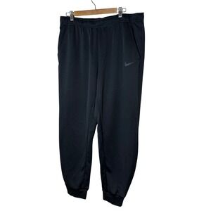 Nike Tech Fleece Joggers Men XXL Black Therma-FIT Sweatpants Gorpcore Sporty